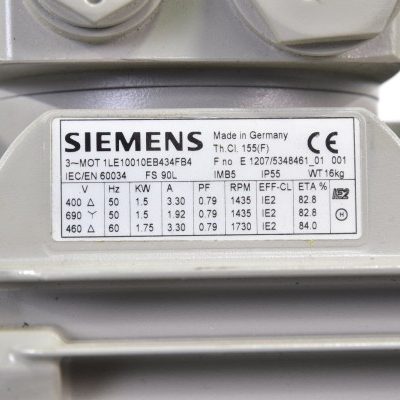 الکتروموتور زیمنس 1LE10010EB434FB4