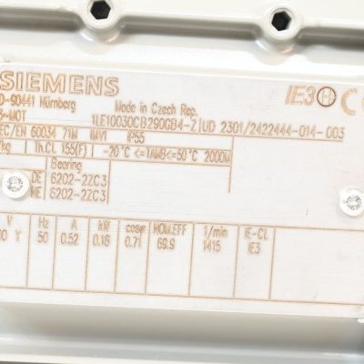 موتور ولتاژ پایین siemens 1LE1003