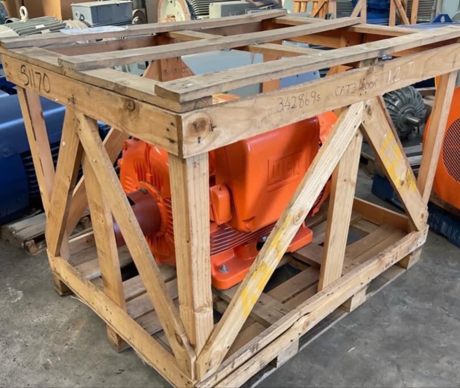 الکتروموتور 150کیلووات WEG مدل KTE52 W22M VSD الکتروموتور 150کیلووات WEG مدل KTE52 W22M VSD