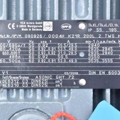 VEM K21R 200L - سه فاز القایی - 36 کیلووات