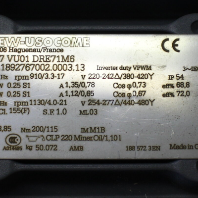 موتور گیربکس SEW K57 DRE71M6